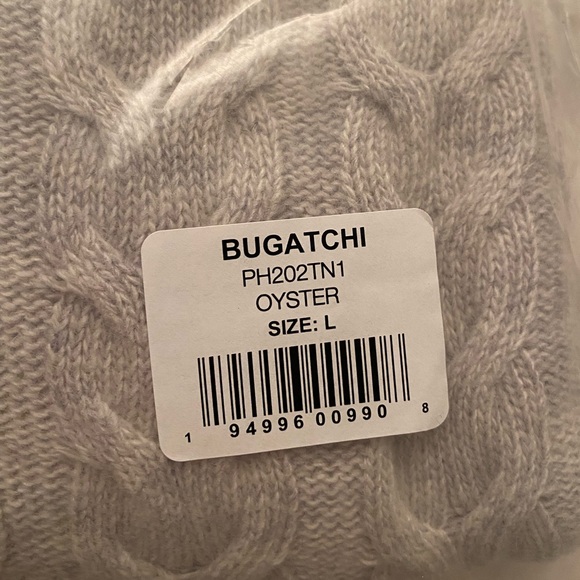 Bugatchi Cable Knit Turtleneck Sweater in Men’s Large - Picture 3 of 4